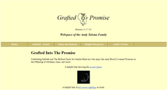 Desktop Screenshot of grafted-promise.net