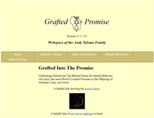 Tablet Screenshot of grafted-promise.net